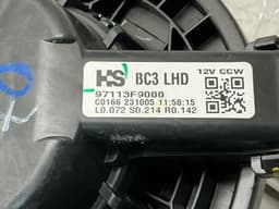 HYUNDAI 97113F9000 Heater Fan HYUNDAI BAYON (BC3) (2021-) — thumbnail 4