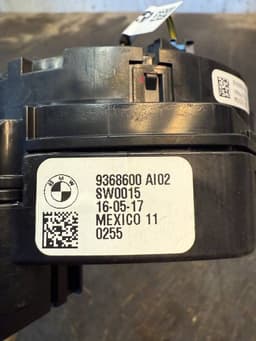 BMW 9368600 9305954 61319368600 61316992509 Indicator/wiper/slip ring switch (stalk) BMW X3 (F25) (2010-2017) — thumbnail 10