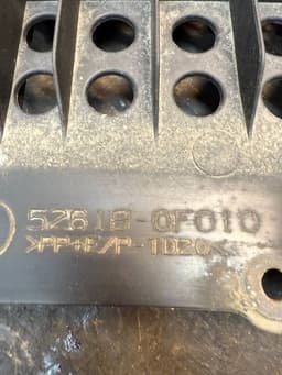 TOYOTA 526180F010 Engine splash shield frontal part TOYOTA VERSO (AR20) (2009-2018) — thumbnail 9