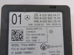 MERCEDES-BENZ A0009059907 A0009052611 Distronic radar / sensor MERCEDES-BENZ E-CLASS (W213) (2016-2023) — thumbnail 2