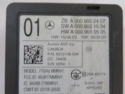 MERCEDES-BENZ A0009059907 A0009052611 Distronic radar / sensor MERCEDES-BENZ E-CLASS (W213) (2016-2023) — thumbnail 2