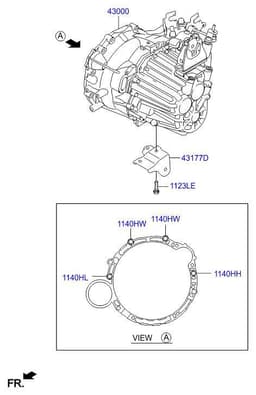HYUNDAI SE55 Gearbox HYUNDAI i40 (VF) (2011-2019) — thumbnail 8