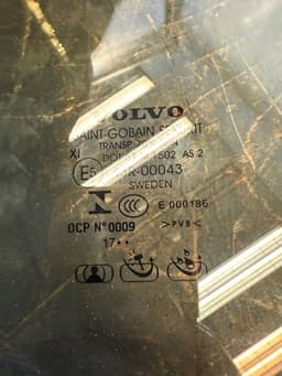 VOLVO 31385415 Door window glass front right VOLVO S60 II / V60 I (2010-2018) — thumbnail 6