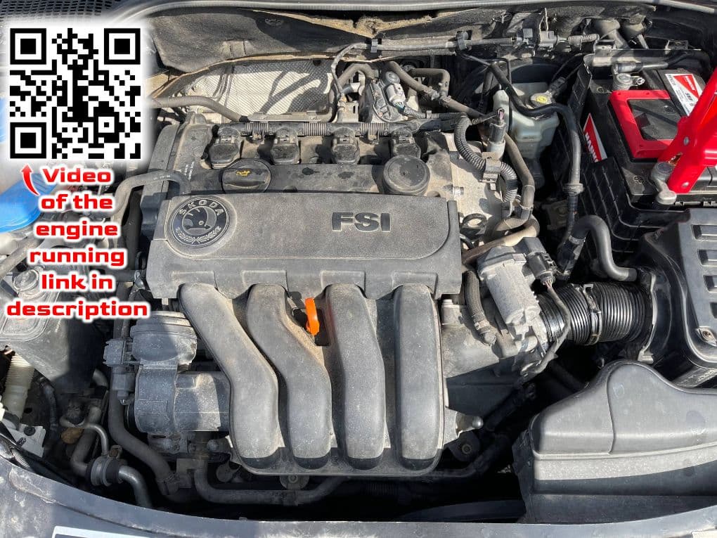 SKODA BVY Engine SKODA OCTAVIA II (1Z) (2004-2013)