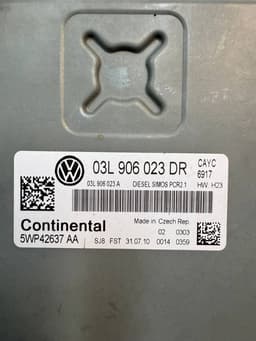 VW 03L906023DR 03L906023A Engine Control Unit / module (ECU) VW GOLF PLUS (5M1, 521) (2005-2013) — thumbnail 7
