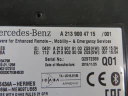 MERCEDES-BENZ A2139004715 A2139003917 A2139009531 Control units, other MERCEDES-BENZ E-CLASS (W213) (2016-2023) — thumbnail 2