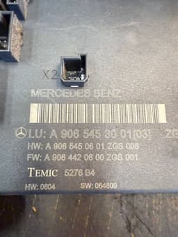 VW 2E0937615 2E0937615B 2E0909049BA 2E0937025AK Body control module (BCM) VW CRAFTER I (2E) (2006-2016) — thumbnail 9
