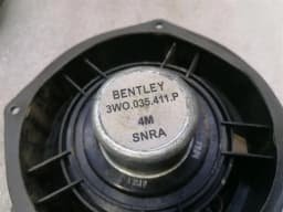 BENTLEY Bentley Continental GT W12 Speaker Set 3W0035411N Speakers 3W0035411P — thumbnail 6