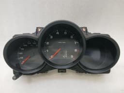 PORSCHE Porsche Cayman 981 Instrument Cluster 98164114817 Speedometer PDK MPH — thumbnail 3