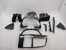 AUDI Audi R8 4S AWD veneer set carbon gloss carbon 4S2857130D right hand drive RHD — thumbnail 2
