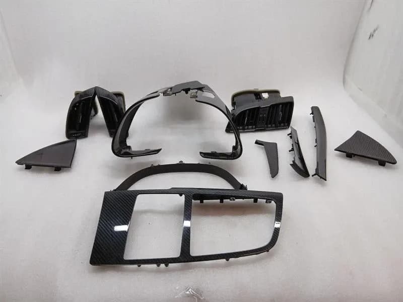 AUDI Audi R8 4S AWD veneer set carbon gloss carbon 4S2857130D right hand drive RHD