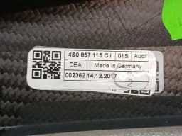 AUDI Audi R8 4S AWD veneer set carbon gloss carbon 4S2857130D right hand drive RHD — thumbnail 7