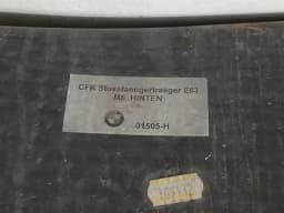 BMW BMW 6 Series E63 Rear Bumper Beam E63 Bumper Carrier Rear 8040562 Carbon — thumbnail 9