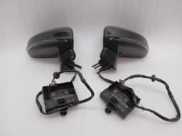 AUDI AUDI R8 4S PERFORMANCE REAR VIEW MIRROR 4S0857527 CARBON SET RHD DIM — thumbnail 1