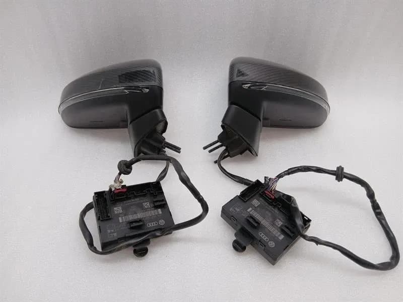 AUDI AUDI R8 4S PERFORMANCE REAR VIEW MIRROR 4S0857527 CARBON SET RHD DIM