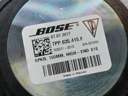 PORSCHE Porsche 911 991 Speakers 7PP035415F Bose Loudspeakers SET — thumbnail 5