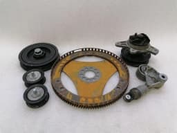 BENTLEY Bentley Continental GT W12 Belt Tensioner Kit 07C105243J SET Pulley 07D903315F — thumbnail 2