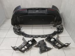 PORSCHE Porsche Taycan 9J Turbo Rear Bumper 9J1807875AC Rear Bumper — thumbnail 1
