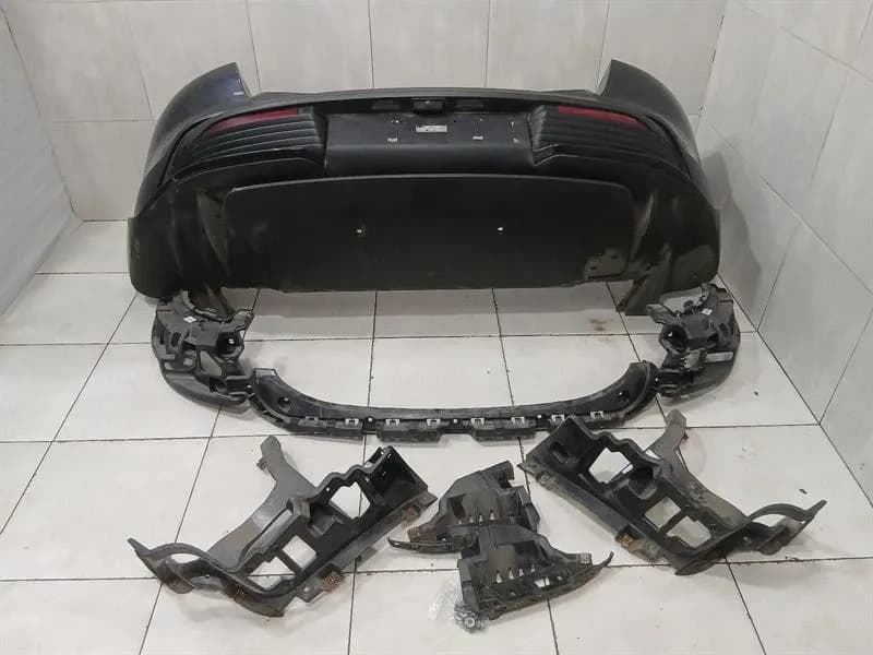 PORSCHE Porsche Taycan 9J Turbo Rear Bumper 9J1807875AC Rear Bumper