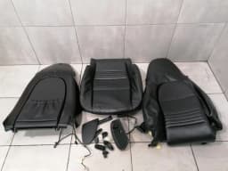PORSCHE Porsche Boxster 986 left seat leather cover 99652157100 seat cover leather — thumbnail 1