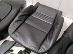PORSCHE Porsche Boxster 986 left seat leather cover 99652157100 seat cover leather — thumbnail 3
