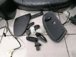 PORSCHE Porsche Boxster 986 left seat leather cover 99652157100 seat cover leather — thumbnail 7