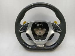 CHEVROLET Chevrolet Corvette C7 Grand Sport Steering Wheel Steering Wheel OEM Z06 CARBON — thumbnail 1