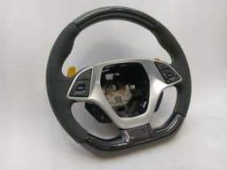 CHEVROLET Chevrolet Corvette C7 Grand Sport Steering Wheel Steering Wheel OEM Z06 CARBON — thumbnail 3