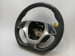 CHEVROLET Chevrolet Corvette C7 Grand Sport Steering Wheel Steering Wheel OEM Z06 CARBON — thumbnail 4