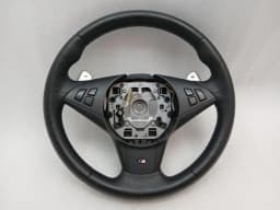 BMW 2005 M5 E60 BMW M6 E63 STEERING WHEEL 2283931 STEERING WHEEL COMPLETE SMG — thumbnail 2