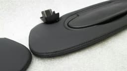 PORSCHE Porsche 997 911 987 sun visor leather leather 98773146100 sun visor set set — thumbnail 3