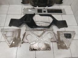 AUDI AUDI R8 4S AWD Undertray 4S0825201C SET Underbody Trim SET — thumbnail 4