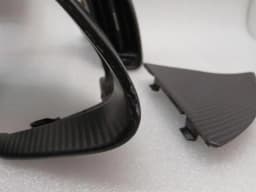 AUDI AUDI R8 4S PERFORMANCE MATT CARBON VENEER 4S2857130A RIGHT HAND DRIVE RHD — thumbnail 4