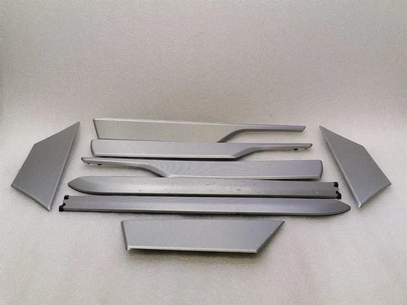 PORSCHE Porsche Taycan 9J Door Trim Panel Cover Incomplete Set 9J1853209 Cover Aluminum