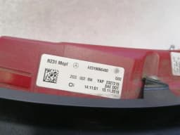 MERCEDES-BENZ Mercedes SL R231 Rear Light Set A2319066400 USA SAE Tail Light — thumbnail 6