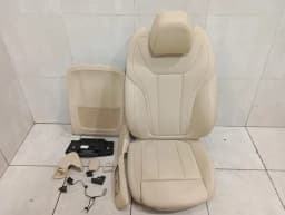 BMW BMW 3 SERIES G20 SEAT G20 RH SEAT LEATHER CANBERRA CREAM BEIGE Seats — thumbnail 1