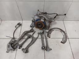 PORSCHE Porsche 911 991 left rear hub 99133111104 wheel bearing housing rear left set — thumbnail 1