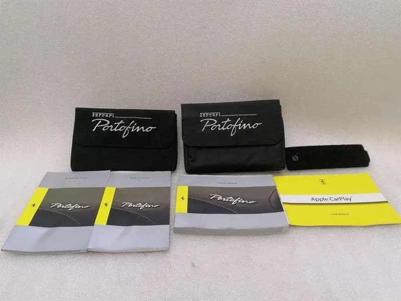 FERRARI FERRARI PORTOFINO F164 SERVICE BOOKLET Faulty MANUAL