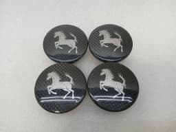 FERRARI Ferrari 296 GTS F171 889561 CARBON WHEEL HUB CAP SET OEM 54mm — thumbnail 10