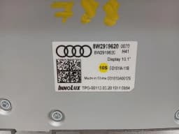 AUDI Audi RS5 F5 8W6 B9 15-24 Navigation Monitor 8W2919620 RHD Sat Nav Display — thumbnail 5