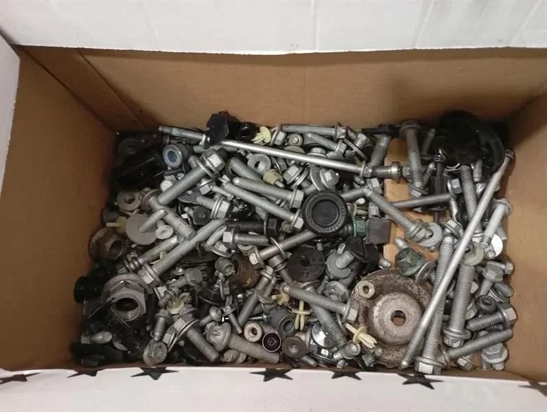 PORSCHE BOXSTER SPYDER 718 SCREWS BOLTS FROM ONE CAR SET BOLTS