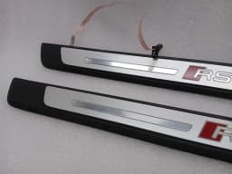 AUDI Audi RS5 F5 8W6 B9 15-24 Door Sill 8W0947418C LED Door Sill Trim RS5 SET — thumbnail 4