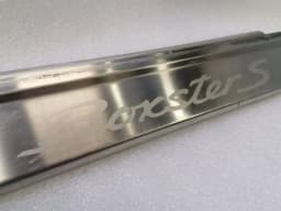 PORSCHE Porsche Boxster 987 door sill set 98755198018 door entry sill set aluminum — thumbnail 3