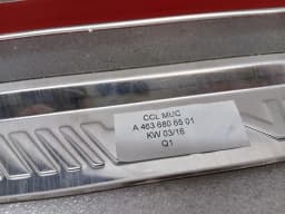 MERCEDES-BENZ NEW NEW MERCEDES G-WAGEN W463 BOAT SILL A4636806501 DOOR ENTRY SILL TAILGATE — thumbnail 5