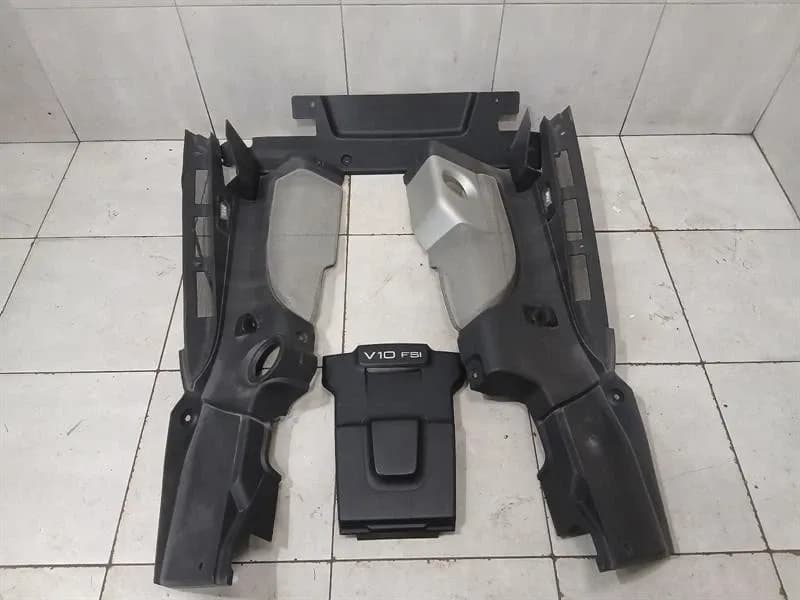 AUDI Audi R8 Type 42 5.2 V10 Coupe Engine Cover 420863082K SET Engine Cover