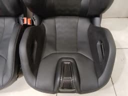 BMW BMW 4 G82 G83 M4 set of 2 seats bucket seats CSL carbon bucket seats black leather — thumbnail 9