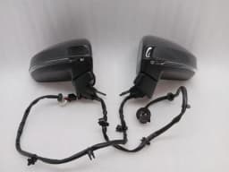 AUDI AUDI R8 4S PERFORMANCE LEFT DOOR MIRROR 4S0857527 CARBON SET RIGHT HAND DRIVE RHD — thumbnail 1