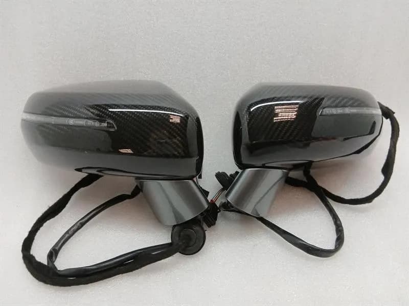 AUDI AUDI R8 TYPE 42 5.2 V10 DOOR MIRROR SET CARBON 420857527A RIGHT HAND DRIVE RHD