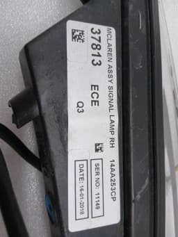 MCLAREN McLaren 720S Coupe DRL Daytime Running Light 14AA253CP RH Daytime Running Light — thumbnail 9