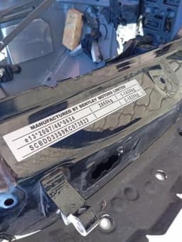 BENTLEY Bentley Continental GTC 18-24 3S 3SD Left Front Chassis Leg 3SD809203AY Wheel Arch — thumbnail 4